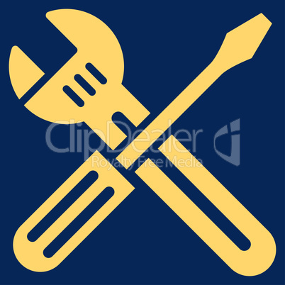 Spanner And Screwdriver Icon