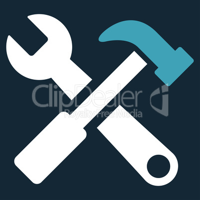 Hammer And Wrench Icon