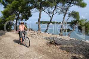 Radfahrerein bei Rovinj