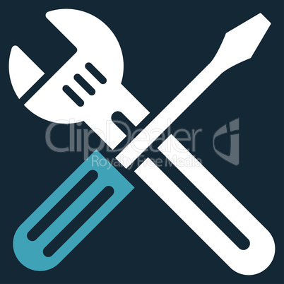 Spanner And Screwdriver Icon