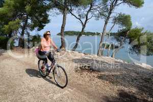 Radfahrerein bei Rovinj