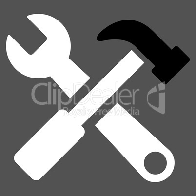 Hammer And Wrench Icon