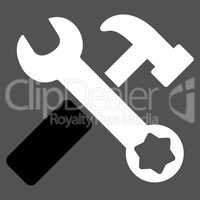 Hammer And Wrench Icon