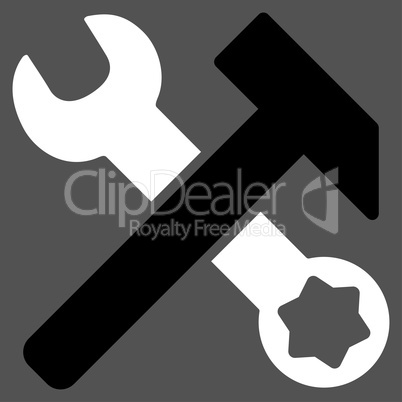 Hammer And Wrench Icon