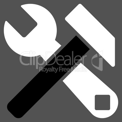 Hammer And Wrench Icon