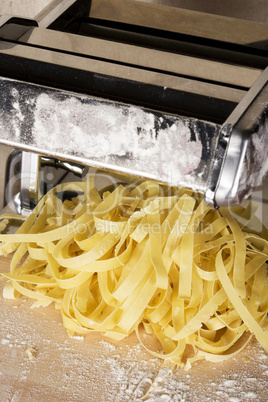 pasta maker with noodles
