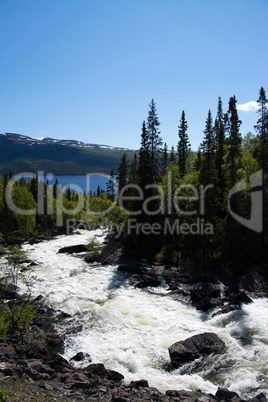 Lappland, Vaesterbotten, Schweden