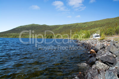 Lappland, Vaesterbotten, Schweden