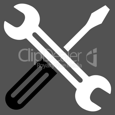 Spanner And Screwdriver Icon