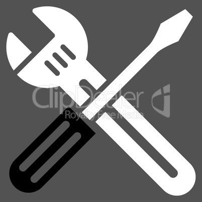 Spanner And Screwdriver Icon