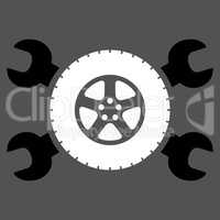 Tire Service Icon