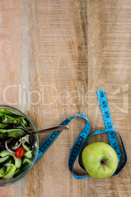 Overhead of healthy persons desk