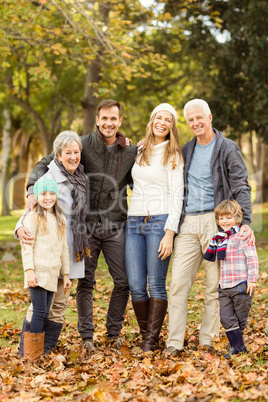 Portrait of an extended family