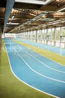 Indoor running track