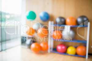 An Empty fitness studio