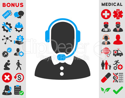 Call Center Operator Icon