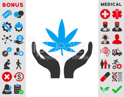 Cannabis Care Icon