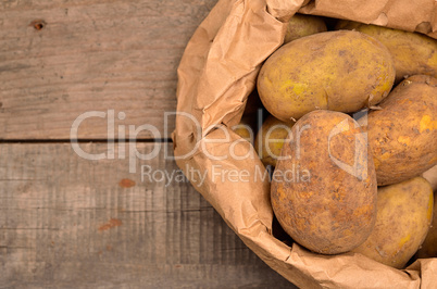 Organic potatoes