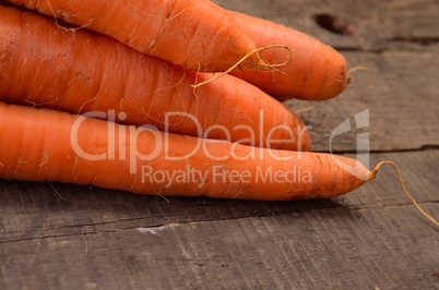 Close up of carrots