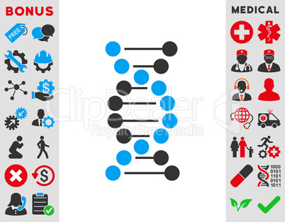 Dna Spiral Icon