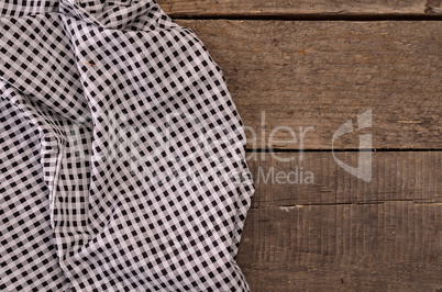 Checkered table cloth