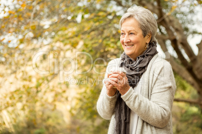 Senior woman in the park