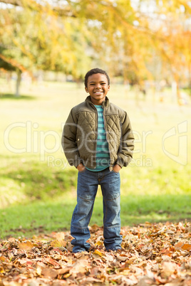 Portrait of a little boy