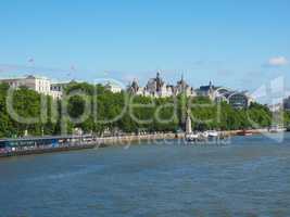 River Thames in London