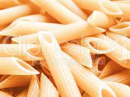 Retro looking Pasta picture