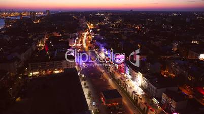 Reeperbahn bei Nacht