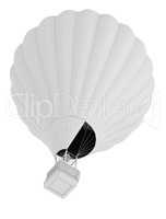 Hot Air Balloon. isolated on white background