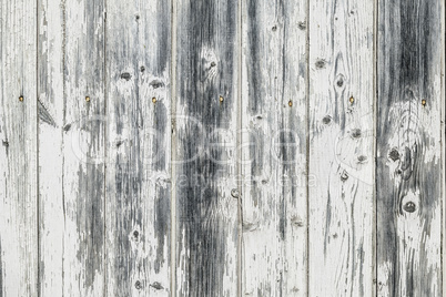 Vintage  White  Wood Wall