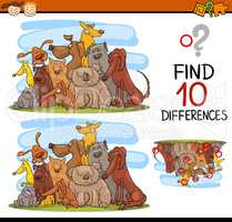 differences task for kids