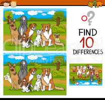 finding differences task for kids