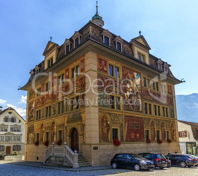 Schwyz or Schwytz city hall, Switzerland