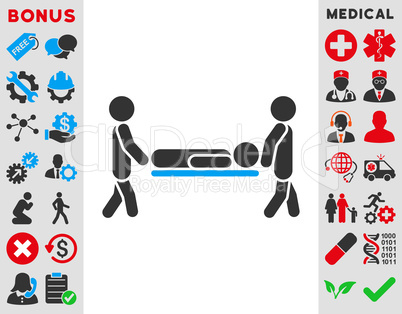 Patient Stretcher Icon