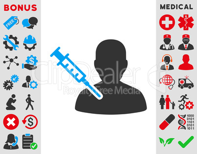 Patient Vaccination Icon