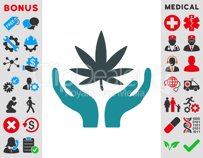 Cannabis Care Icon