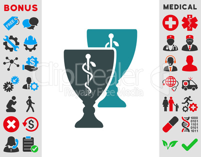 Medical Cups Icon