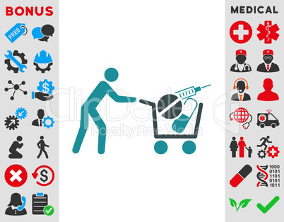 Medical Shopping Icon