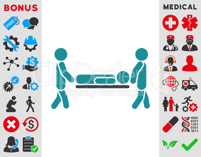 Patient Stretcher Icon