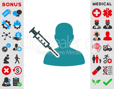 Patient Vaccination Icon