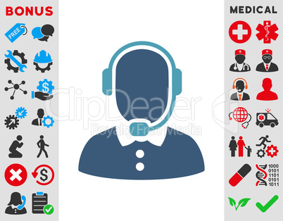 Call Center Operator Icon