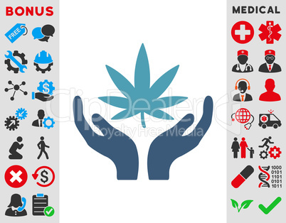 Cannabis Care Icon