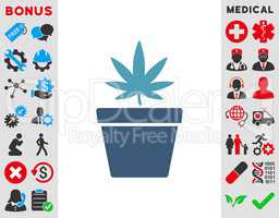 Cannabis Pot Icon