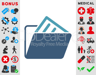 Document Folder Icon Document Folder Icon