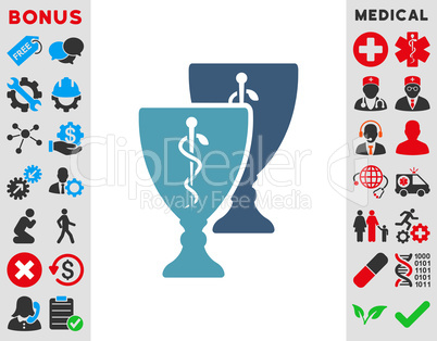 Medical Cups Icon