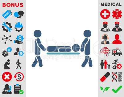 Patient Stretcher Icon