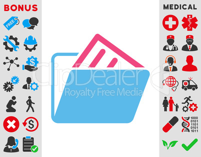 Document Folder Icon Document Folder Icon