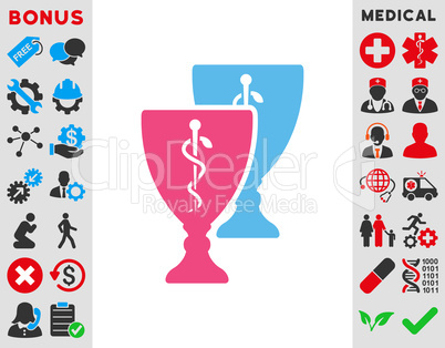 Medical Cups Icon